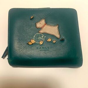 RADLEY LONDON Vintage Wallet Green Leather